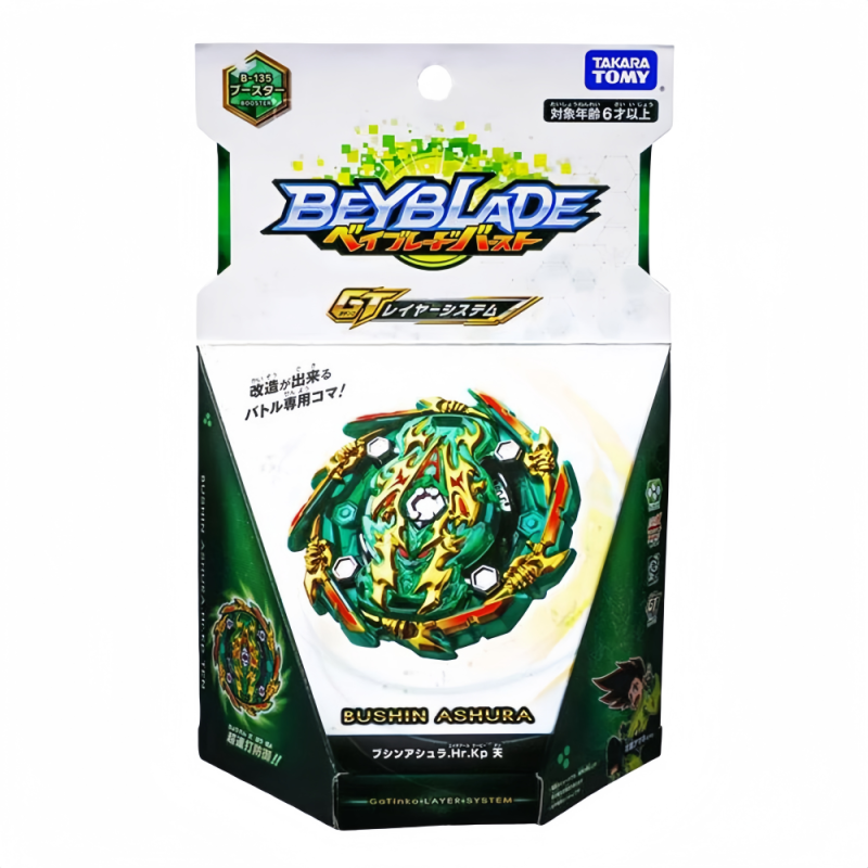 TAKARA TOMY Bushin Ashura .Hr.Kp Beyblade Burst GT B-135