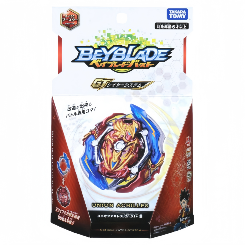 TAKARA TOMY Union Achilles .Cn.Xt+ Burst Rise GT Beyblade B-150
