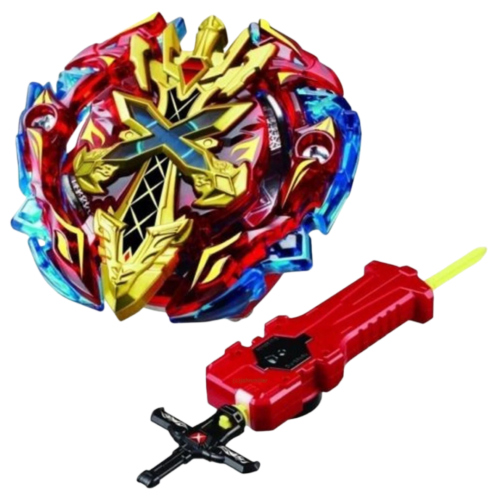 TAKARA TOMY Xeno Xcalibur / Xcalius .M.I Burst Beyblade Starter w/ Launcher B-48