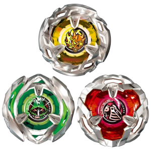 TAKARA TOMY Beyblade X BX-08 3on3 Deck Set 