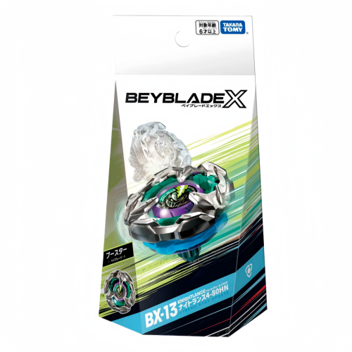 TAKARA TOMY BX-13 Knight Lance 4-80HN Beyblade X Booster 