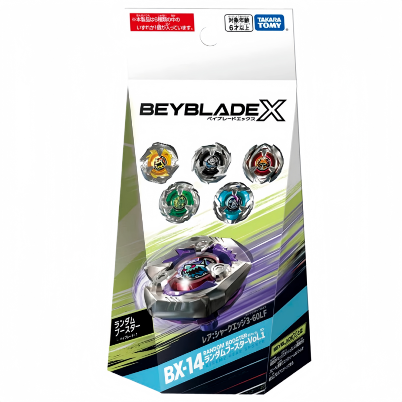 TAKARA TOMY Beyblade X Random Booster Vol. 1 BX-14 (1pcs) 