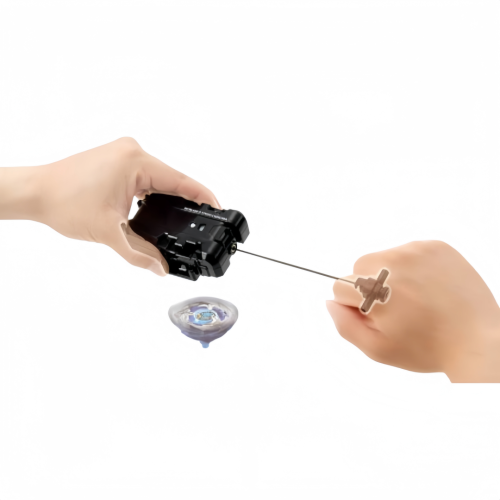TAKARA TOMY Beyblade X BX-18 Black String Launcher