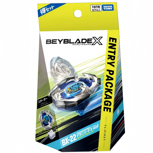 TAKARA TOMY  BX-22 Dransword 3-60F Beyblade X Entry Package