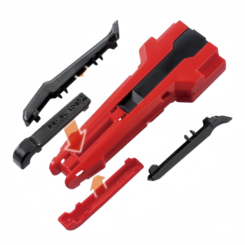 TAKARA TOMY Beyblade X BX-30 Custom Grip Red Ver.  