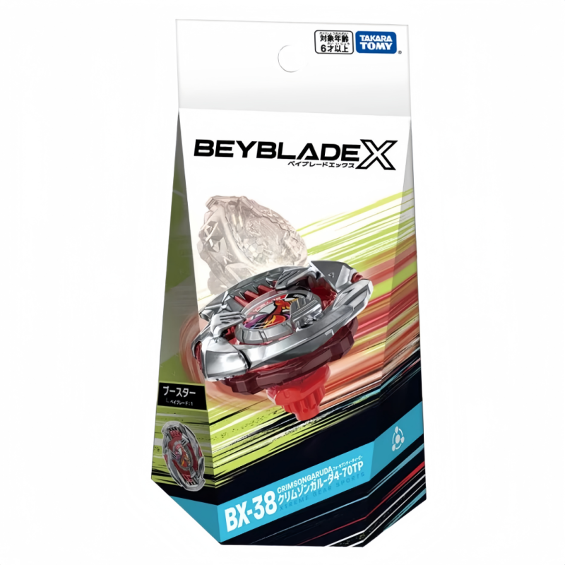 TAKARA TOMY  BX-38 Beyblade X Booster Crimson Garuda 4-70TP