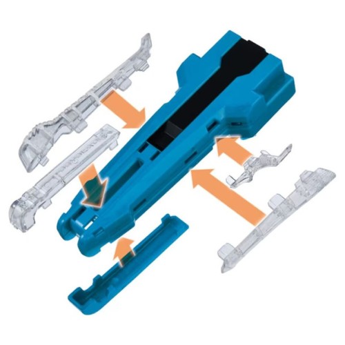 TAKARA TOMY Beyblade X BX-42 Rubber Custom Grip (Blue Ver.) 