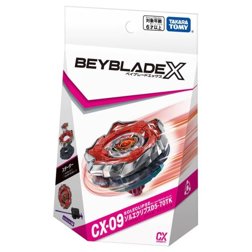 TAKARA TOMY Beyblade X Starter Sol Eclipse D5-70TK CX-09